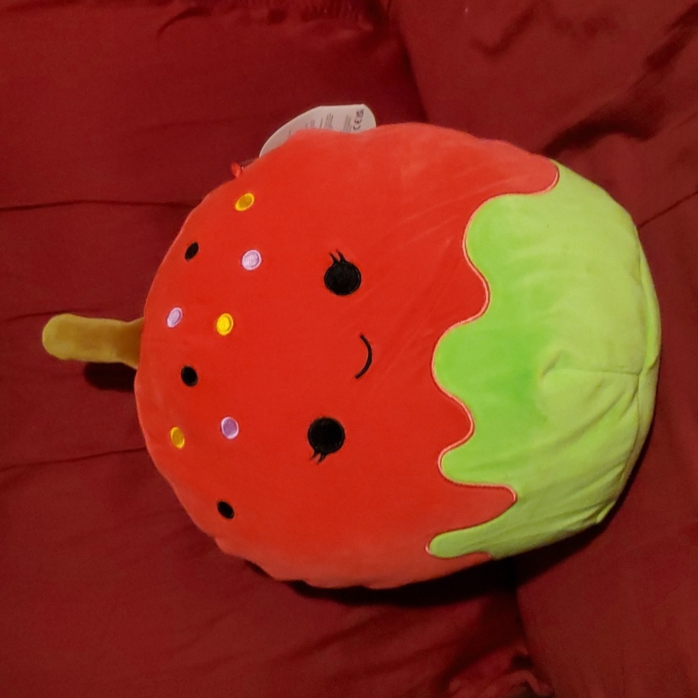 NWT Squishmallows Halloween Keir The Candy Apple 12”